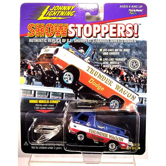 Johnny Lightning Show Stoppers G.E. SHUMPERT'S THUNDER WAGON, New, See Pics! - Picture 1 of 6